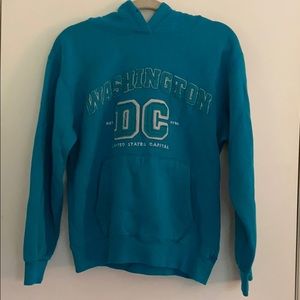 Blue Washington DC sweatshirt